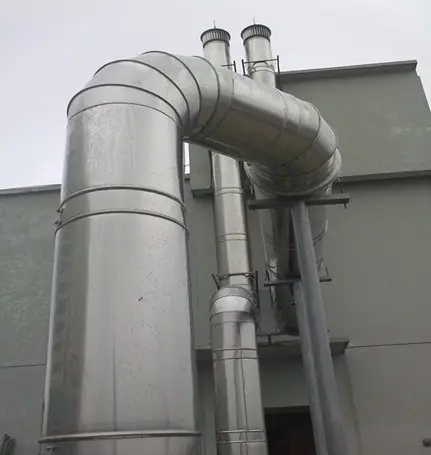 如何协调好不锈钢烟囱与建筑物